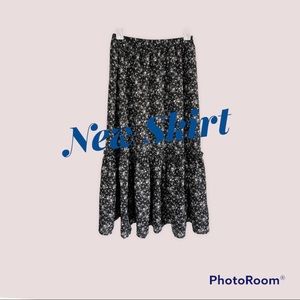New floral Maxi skirt